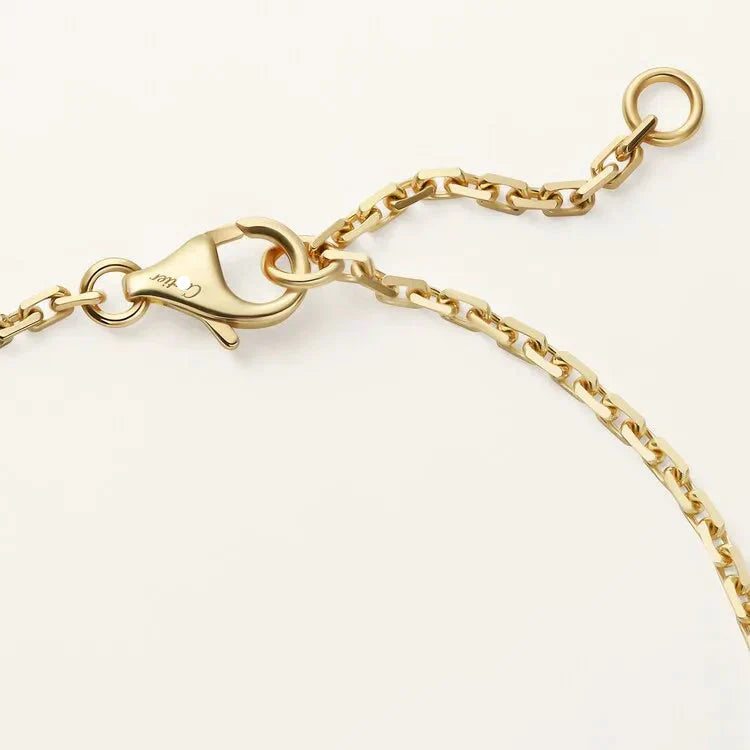 Love Bracelet Yellow Gold Vermeil Sparkle Detail