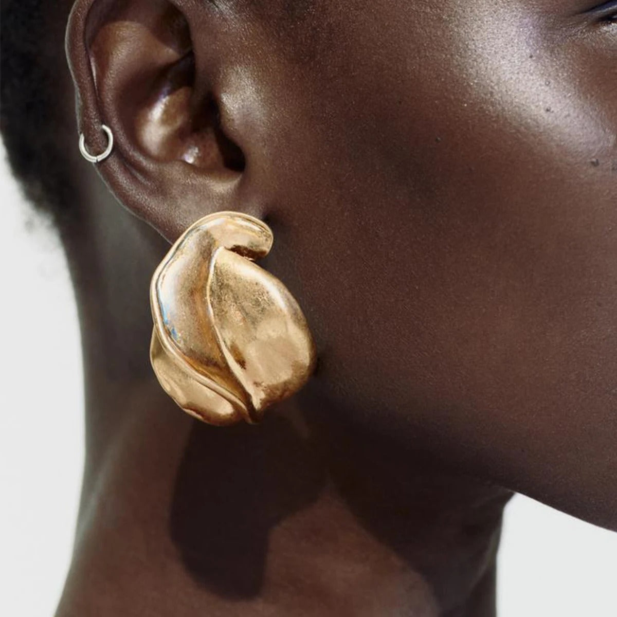 Vintage Metal Earrings