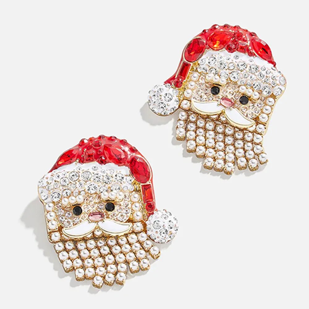 Christmas Santa Earrings