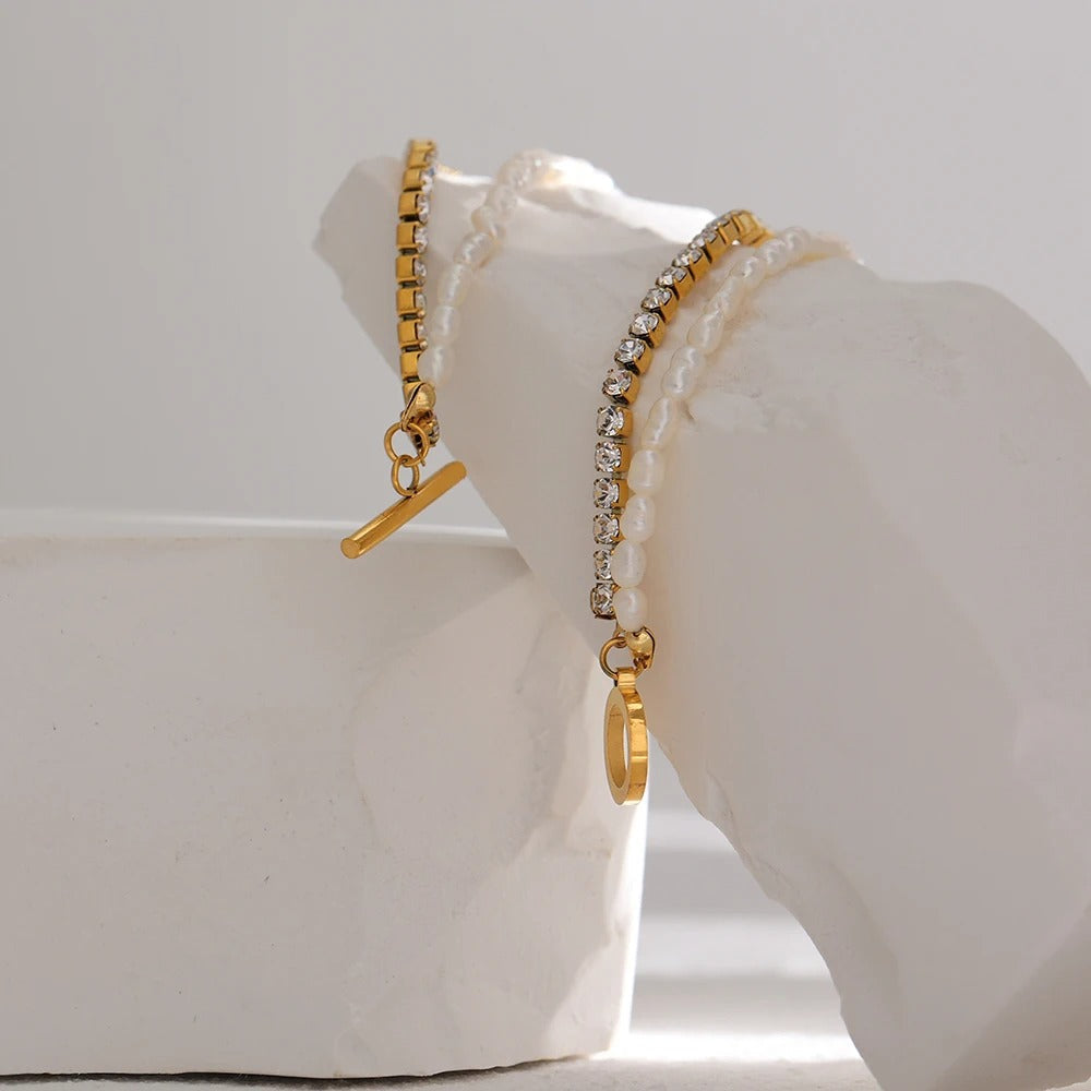 Pearl Chain Bracelet