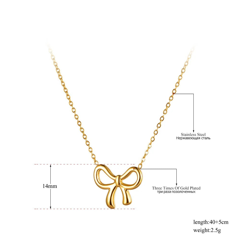 Bowknot Charm Pendant