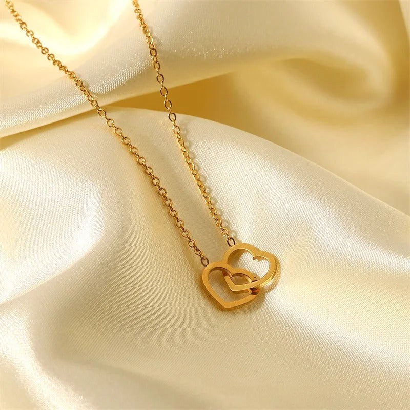 Double Heart Pendent