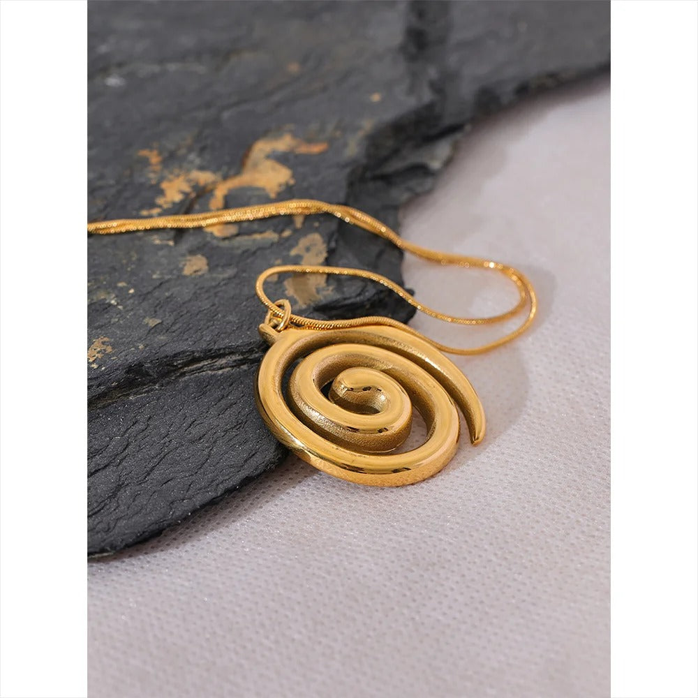 Statement Circle Pendant