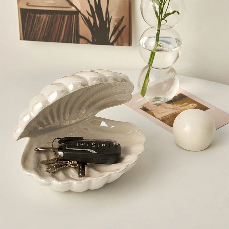 Pearl Shell Ceramic Lamp