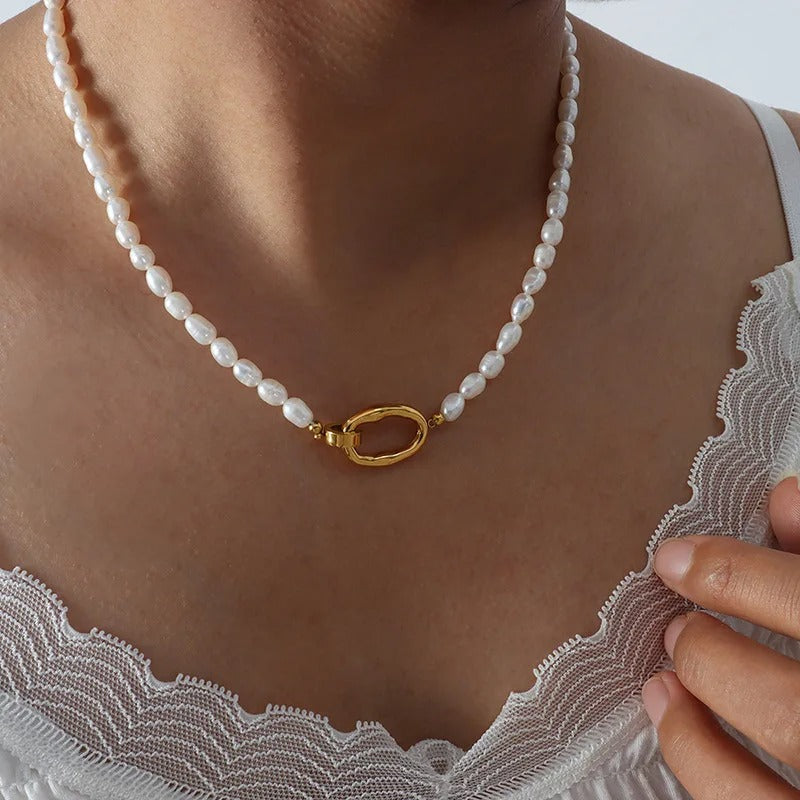 Refreshing Freshwater Pearl Necklace