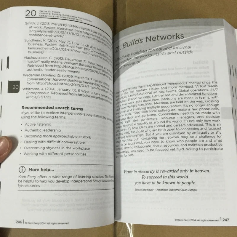 FYI: For Your Improvement - Competencies Development Guide, 6th Edition Paperback