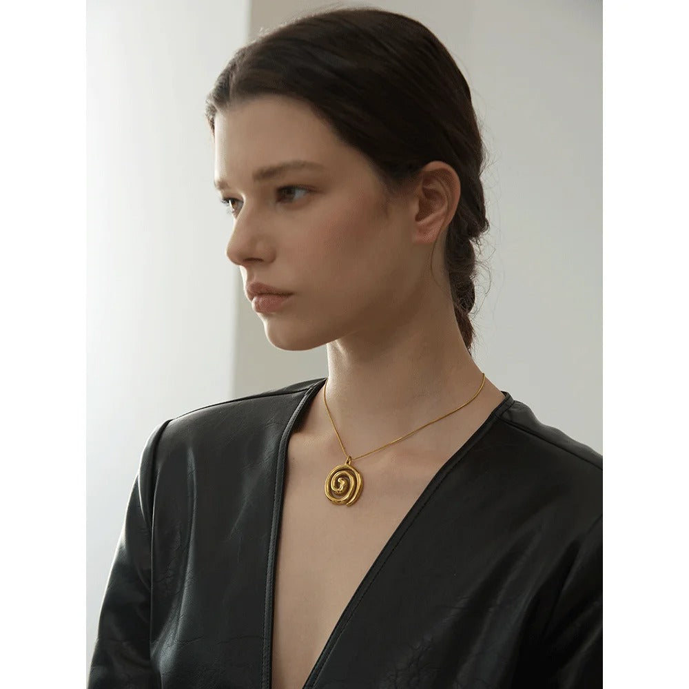 Statement Circle Pendant