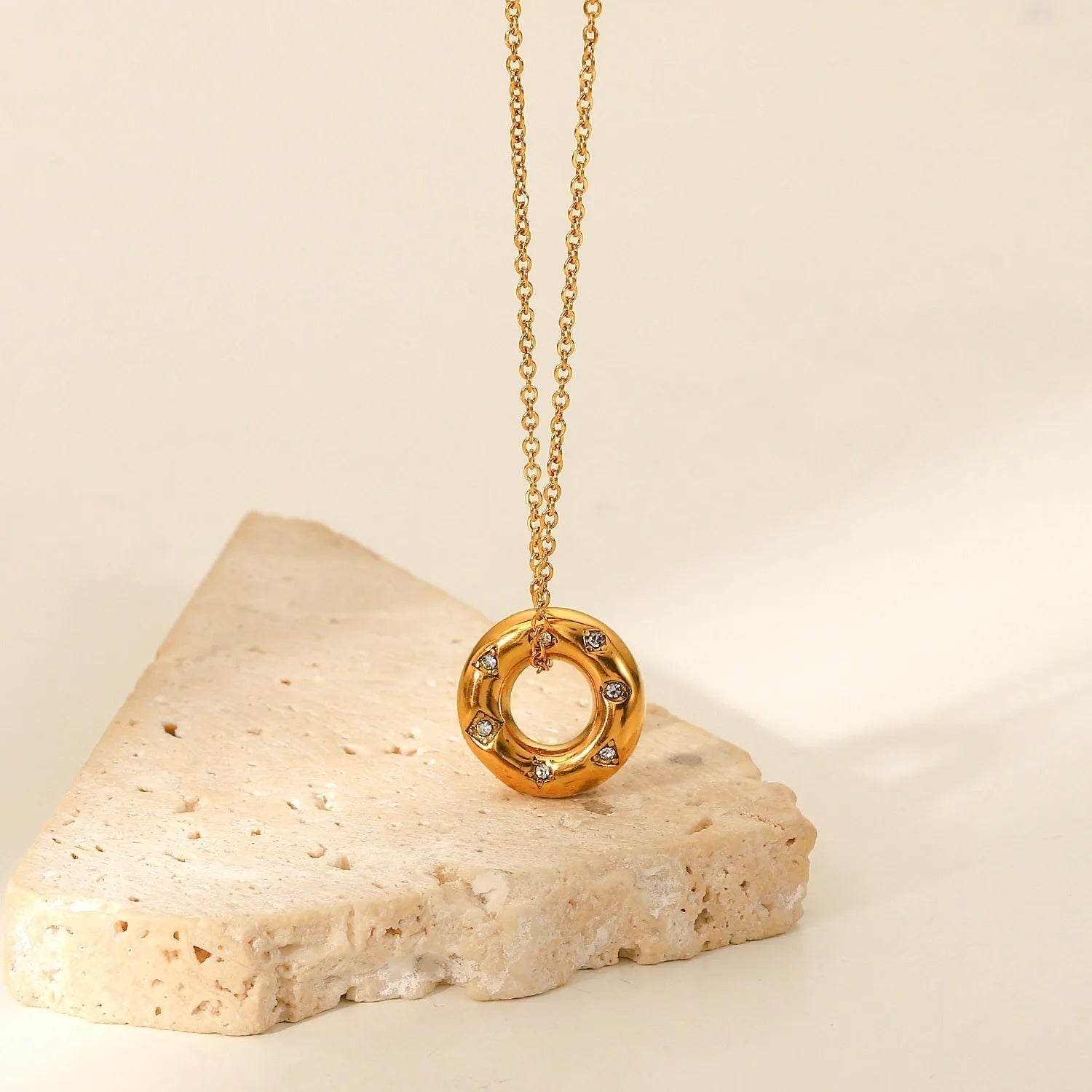 Circle Hollow Pendant
