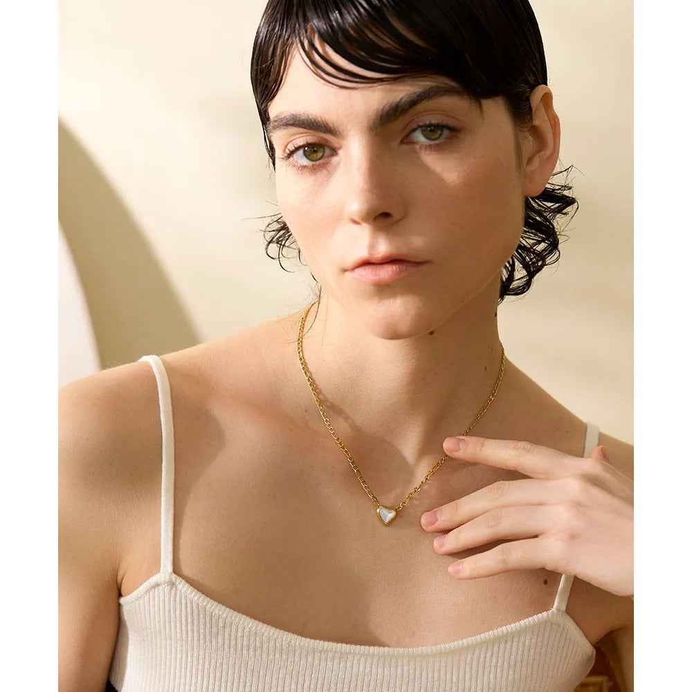 Heart Diamond Necklace