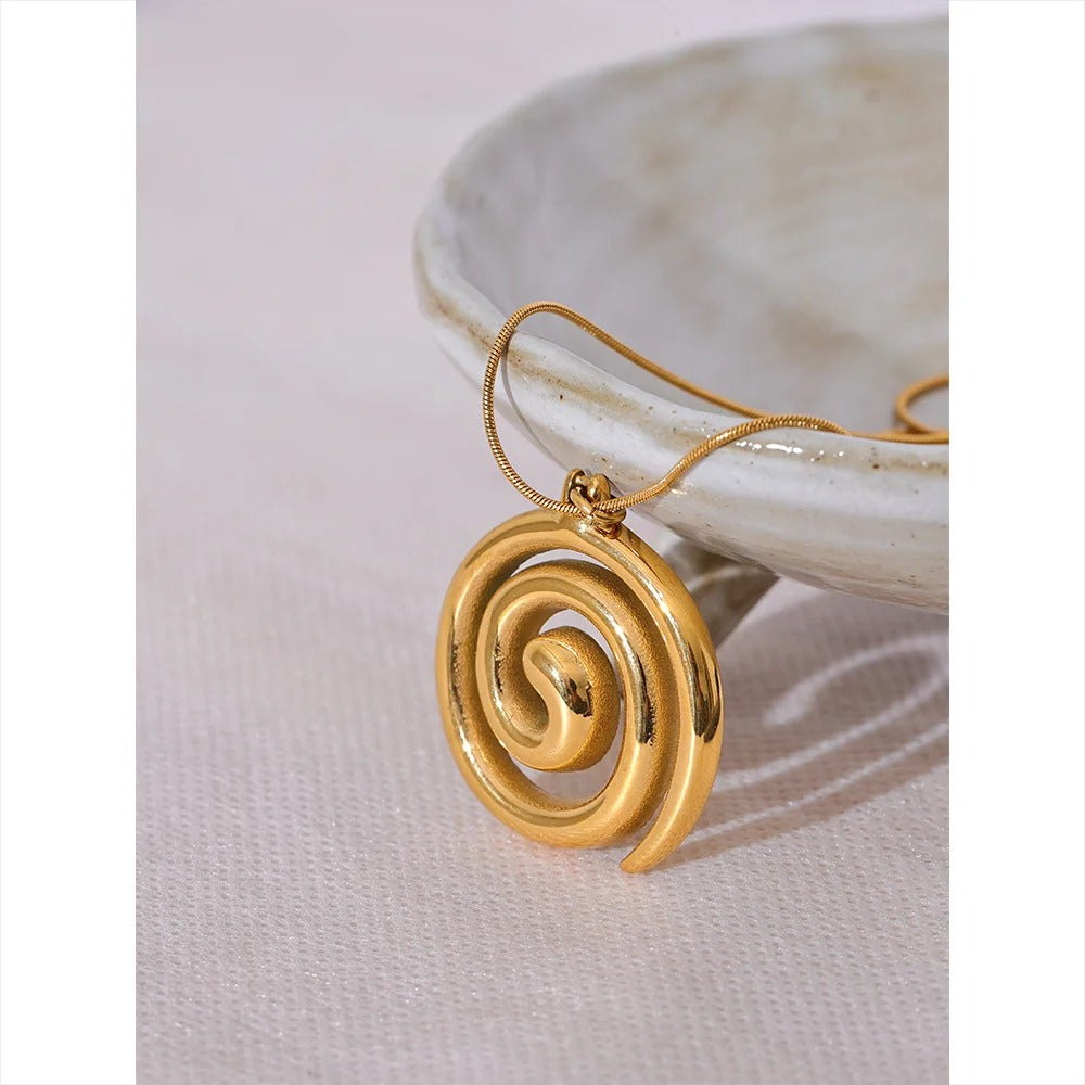 Statement Circle Pendant