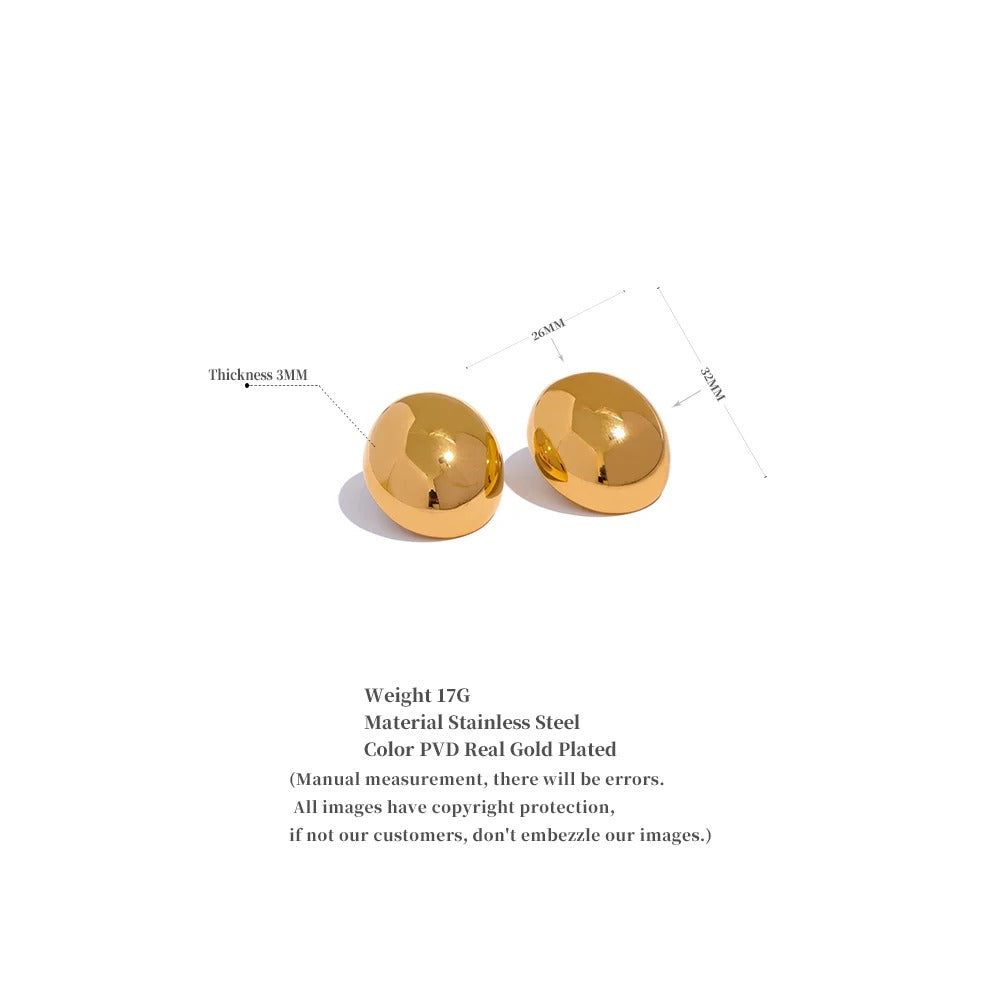 Oval Earrings