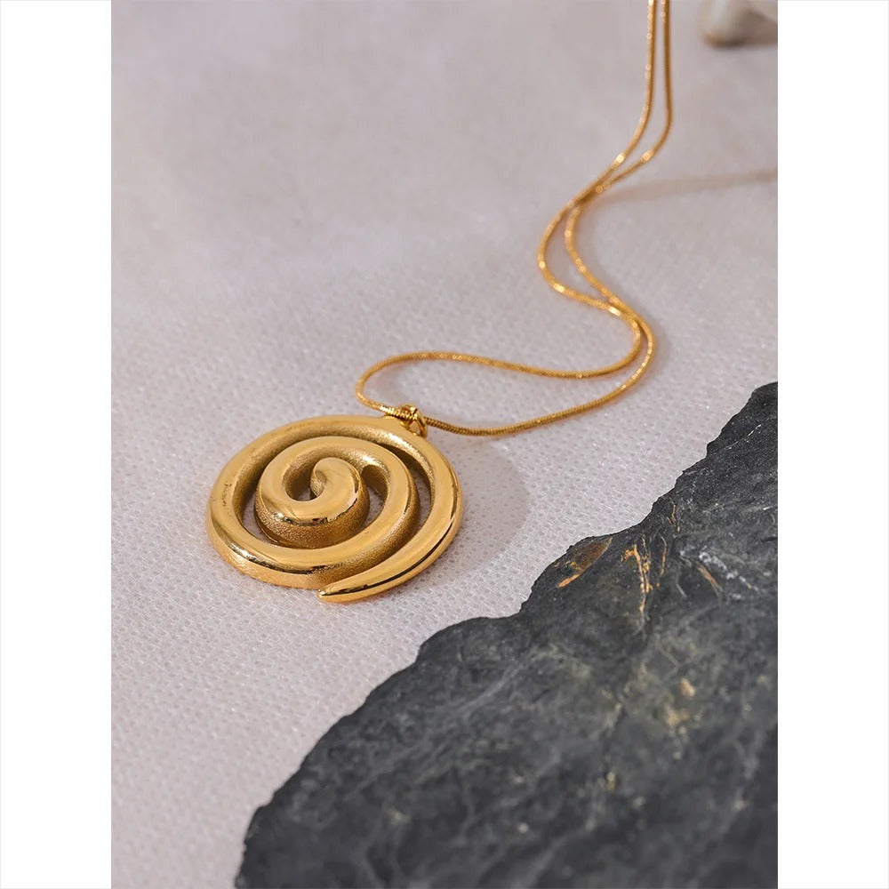 Statement Circle Pendant