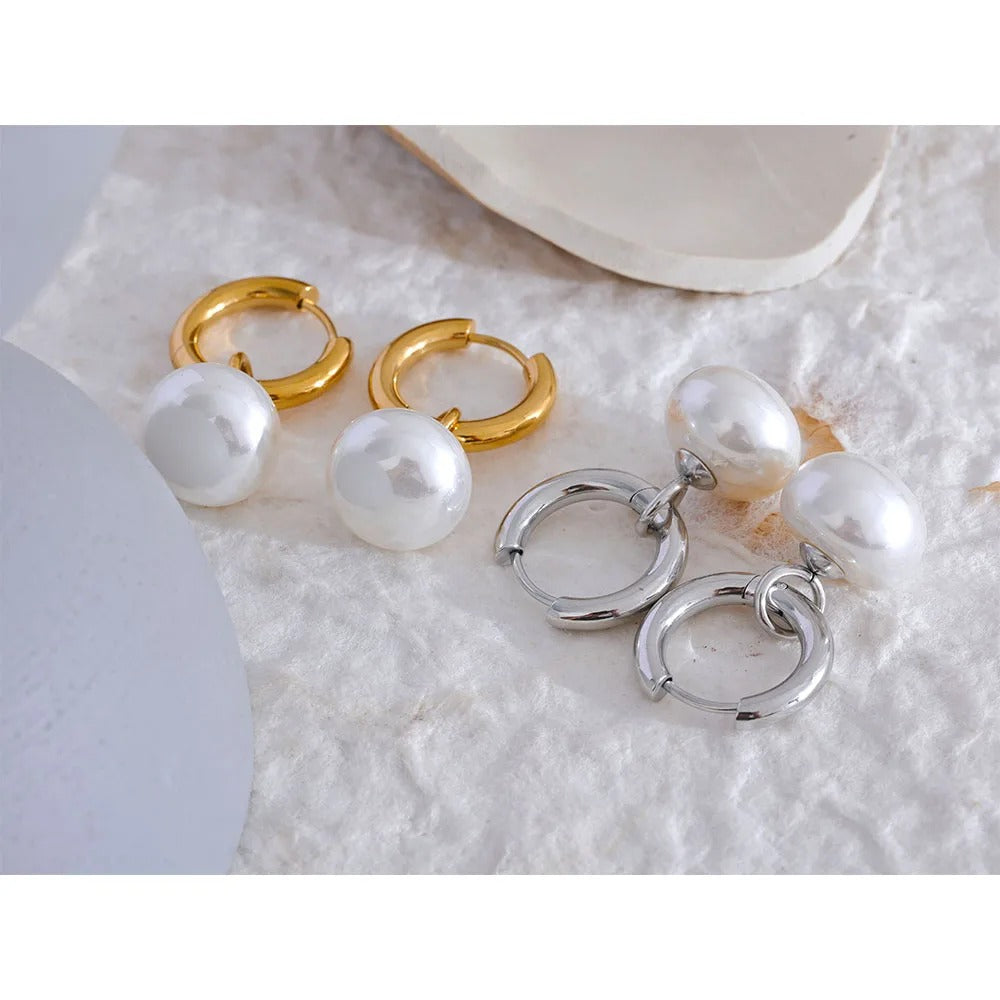 Pearls Drop Earrings