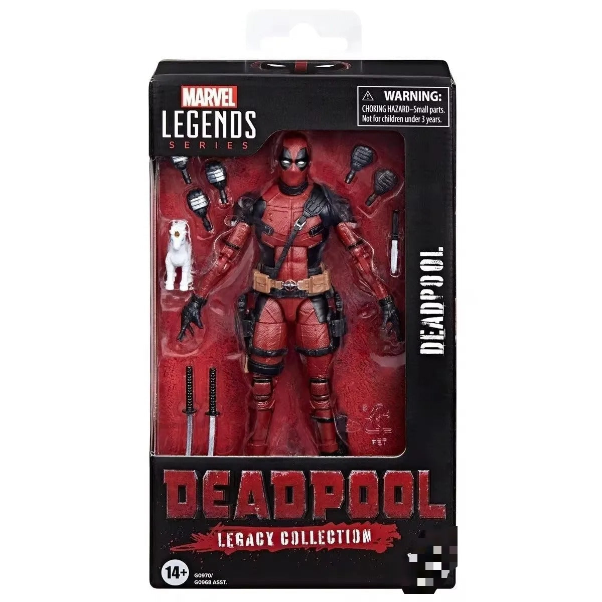 Deadpool Hasbro Marvel Legends Legacy Collection 2024 6" Movie Figure Wolverine