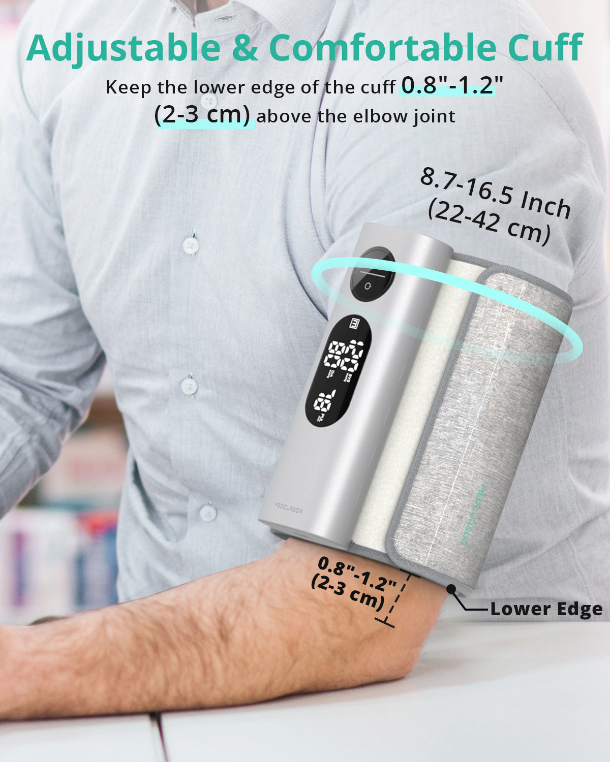 Wireless Blood Pressure Monitor for Home Use