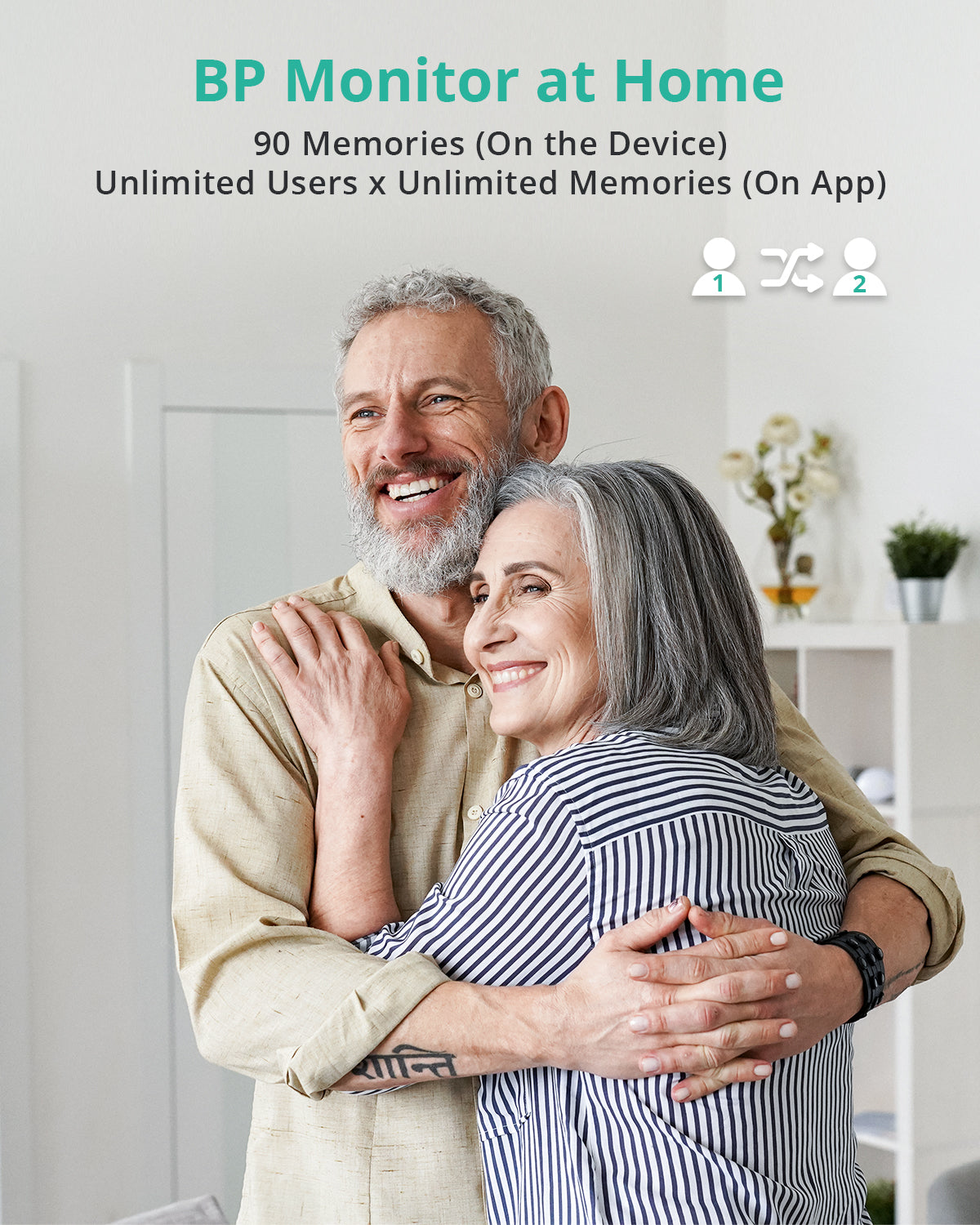 Wireless Blood Pressure Monitor for Home Use