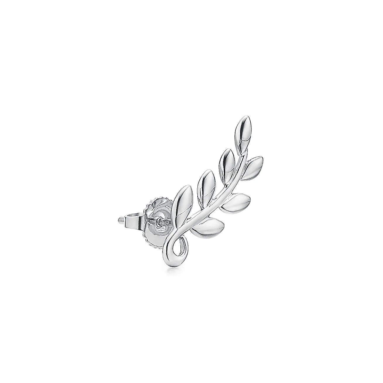 Paloma Picasso Olive Leaf Silver Earrings