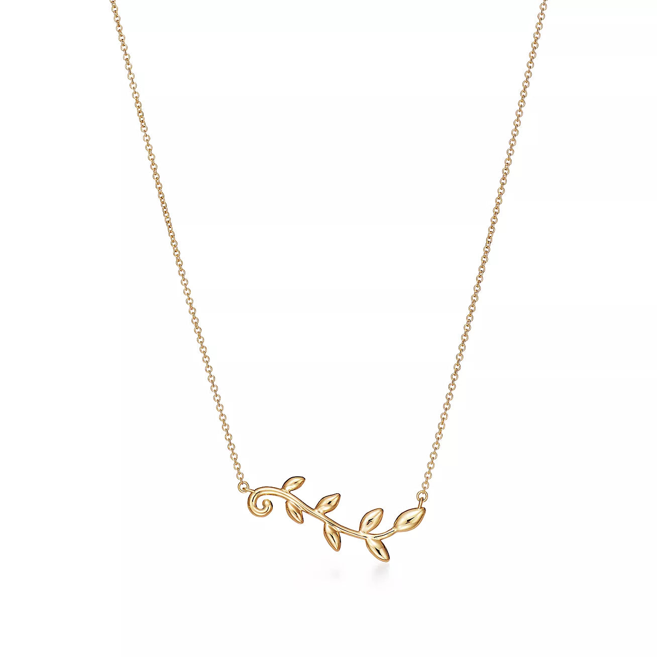 Olive Leaf Vine Pendant