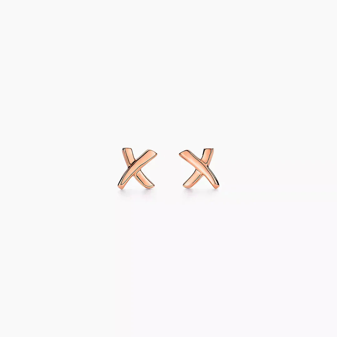 Paloma's Graffiti X Mini Rose Gold Earrings