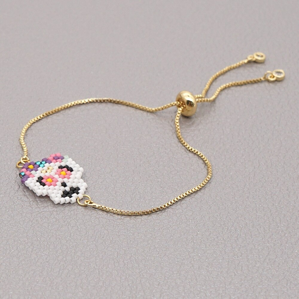 Colorful Skeleton Bracelet