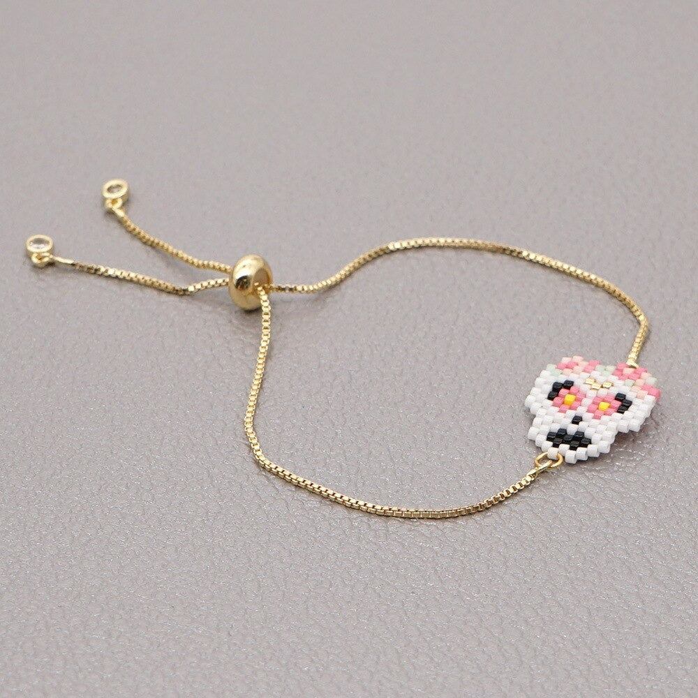 Colorful Skeleton Bracelet