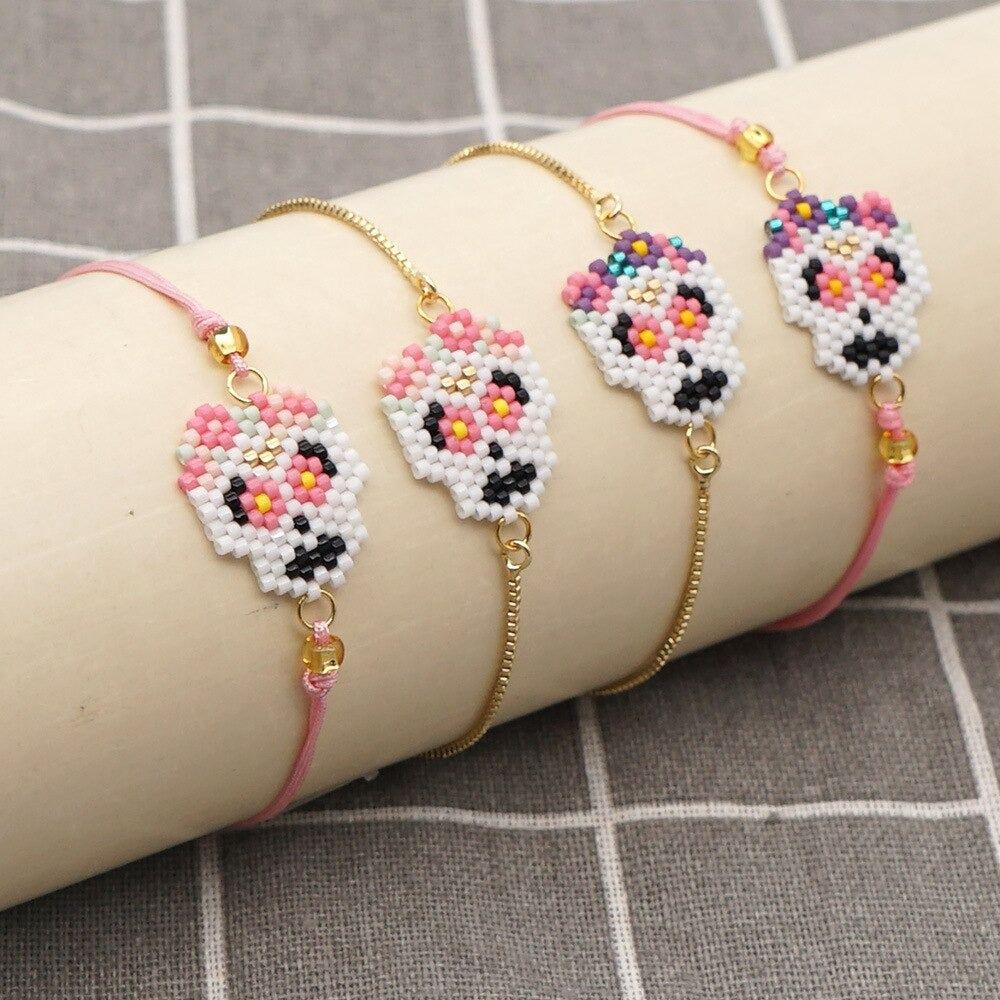 Colorful Skeleton Bracelet