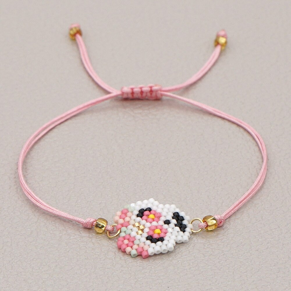 Colorful Skeleton Bracelet