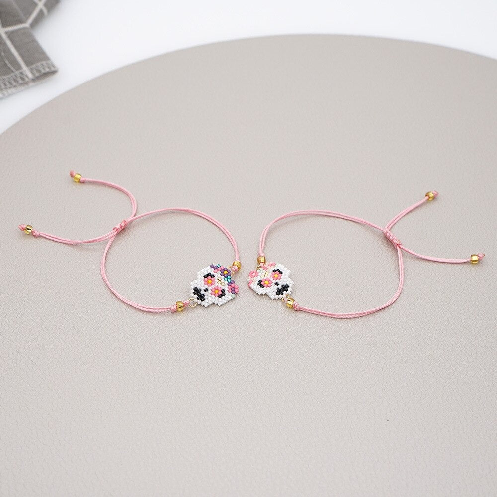 Colorful Skeleton Bracelet