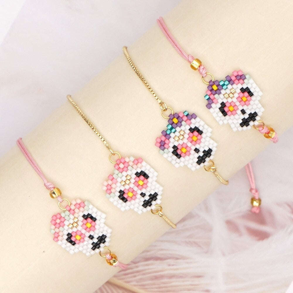 Colorful Skeleton Bracelet
