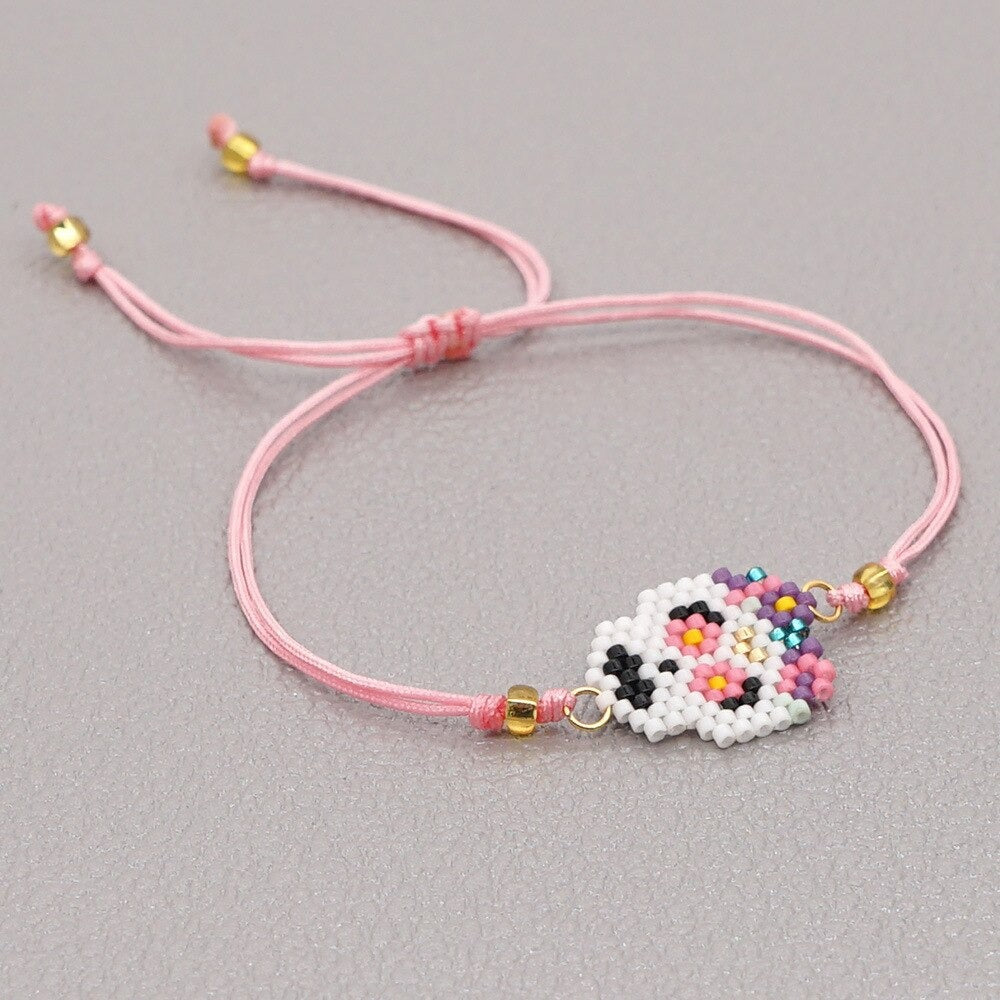 Colorful Skeleton Bracelet