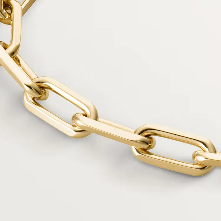 Santos Chain Bracelet Yellow Gold Vermeil Medium