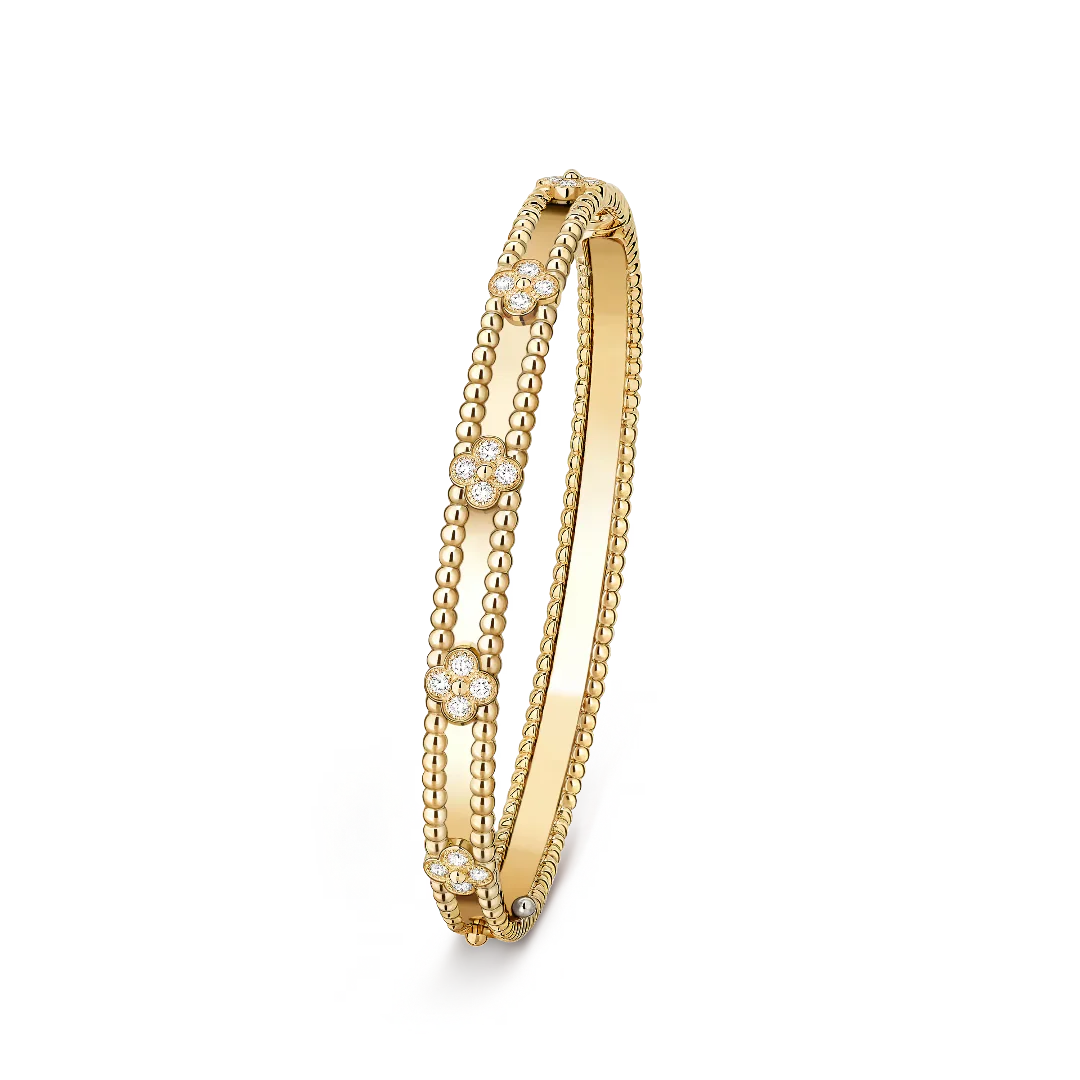 Sweet Clover Diamond Bracelet