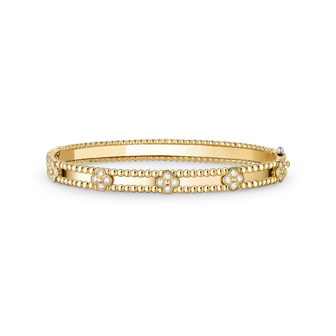 Sweet Clover Diamond Bracelet