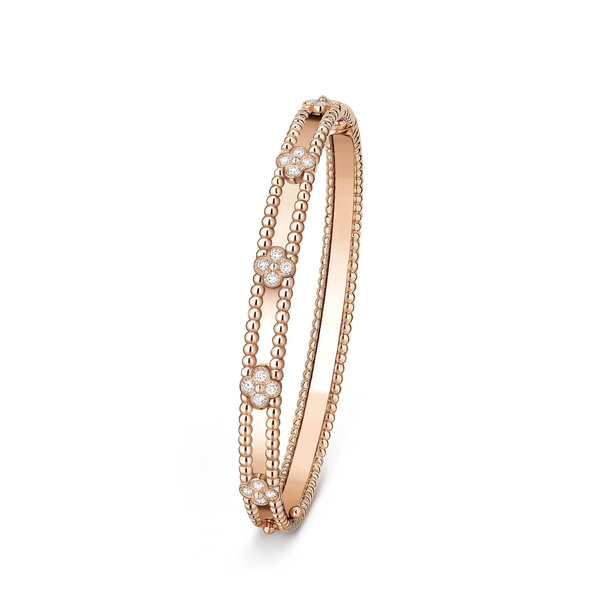 Sweet Clover Rose Gold Bracelet