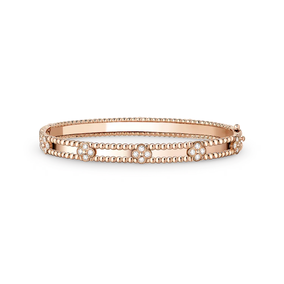 Sweet Clover Rose Gold Bracelet