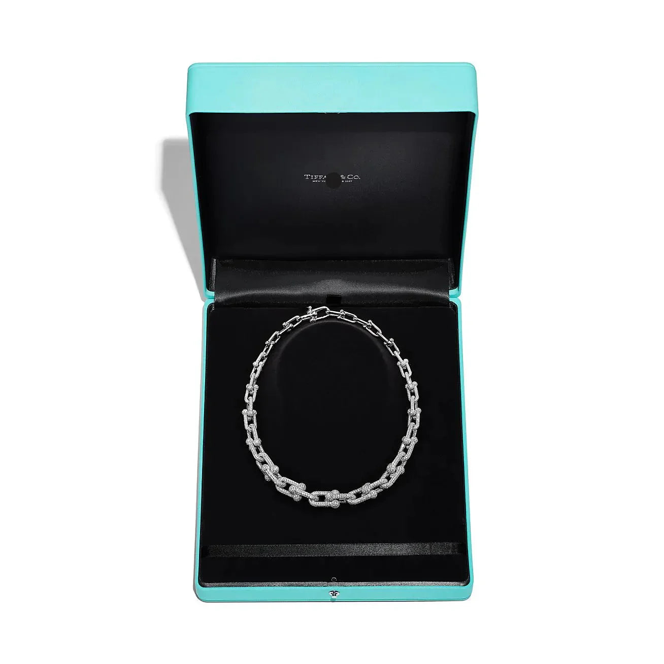 HardWear Graduated Link Necklace Full Diamonds