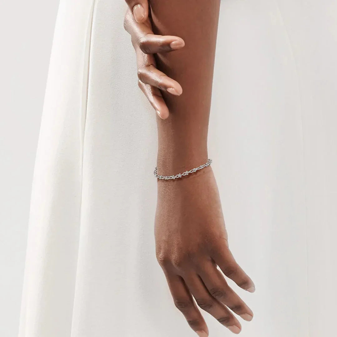 HardWear Micro Link Bracelet White Gold