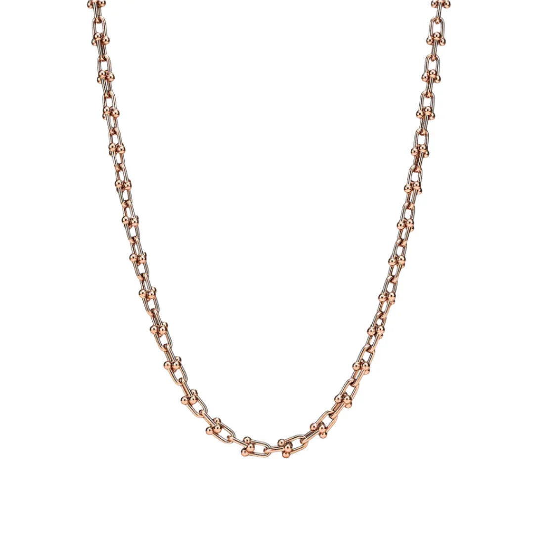 HardWear Micro Link Necklace in Rose Gold