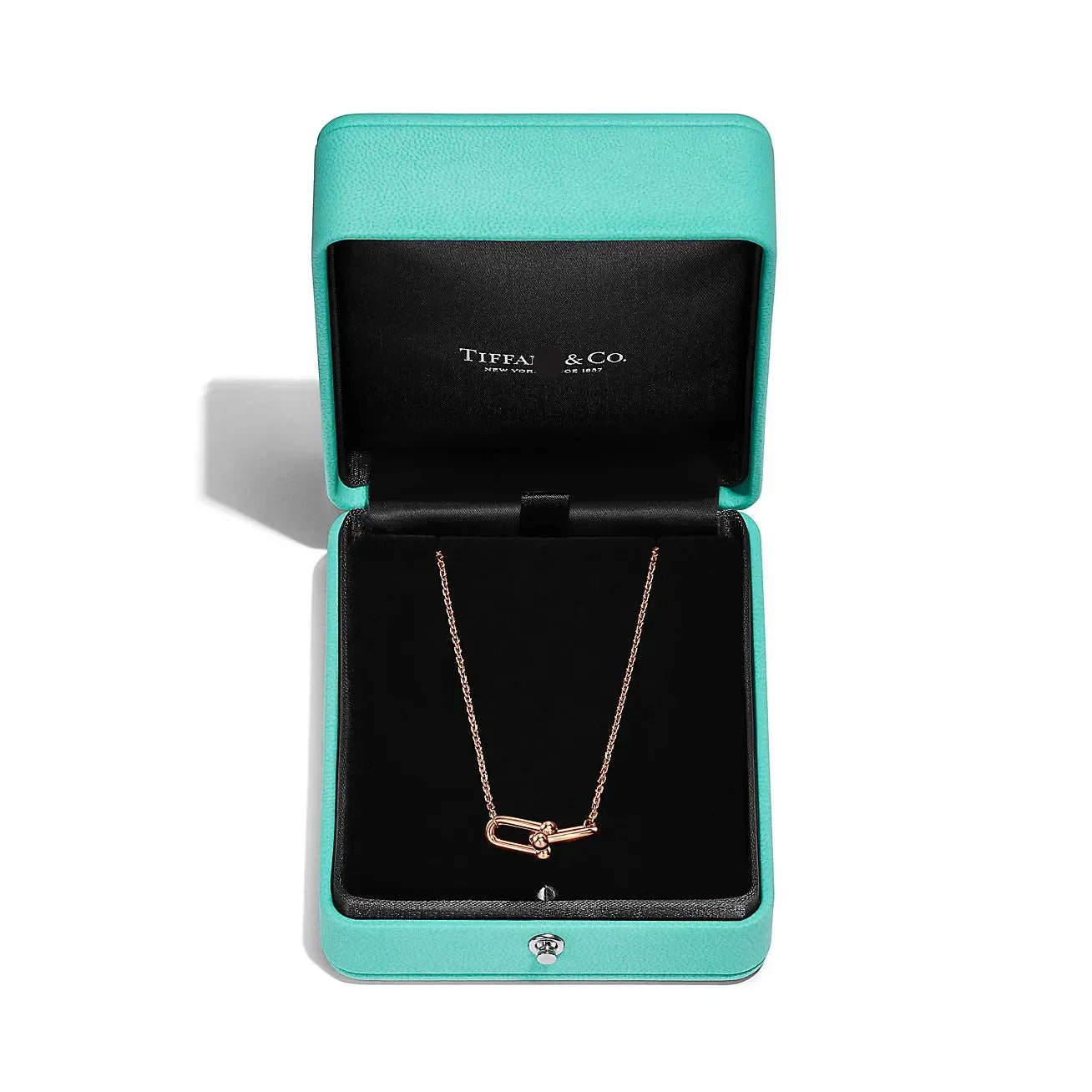 HardWear Small Double Link Pendant in Rose Gold