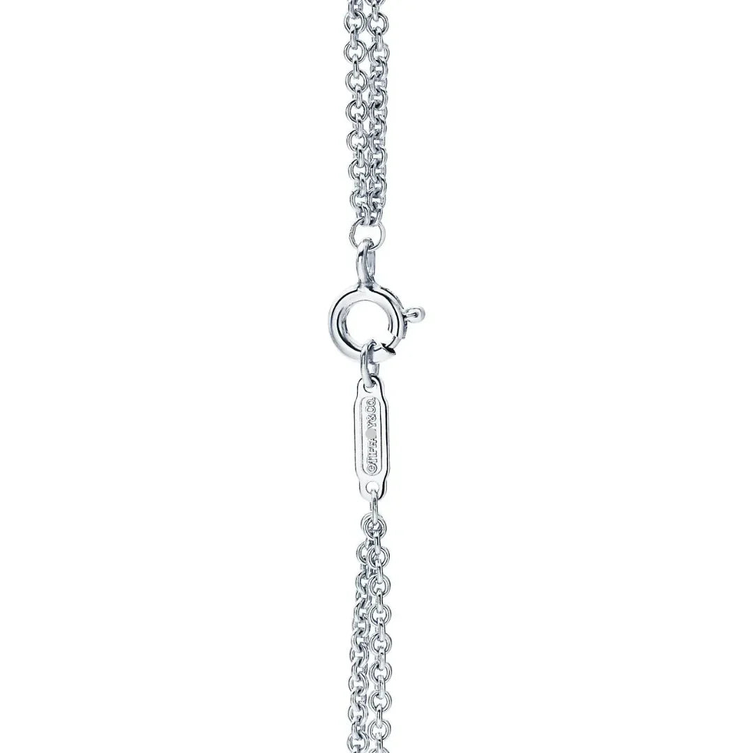 Infinity Bracelet in White Gold