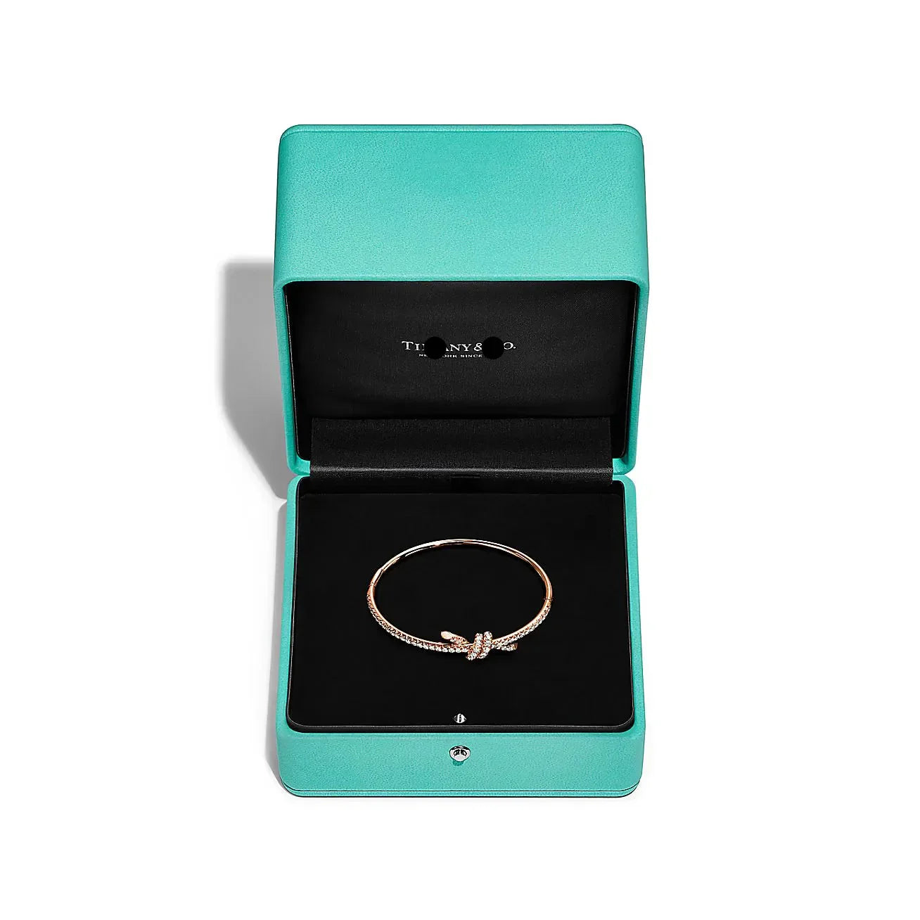 Knot Bracelets Rose Gold Full Diamonds