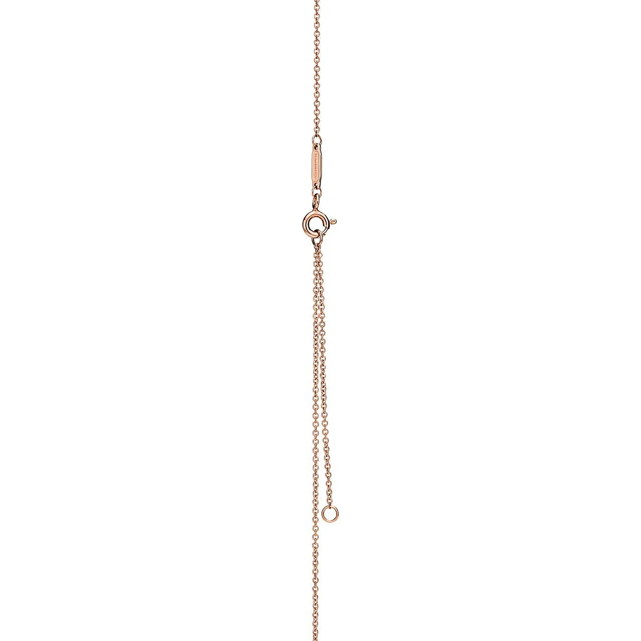 Knot Small Pendant in Rose Gold