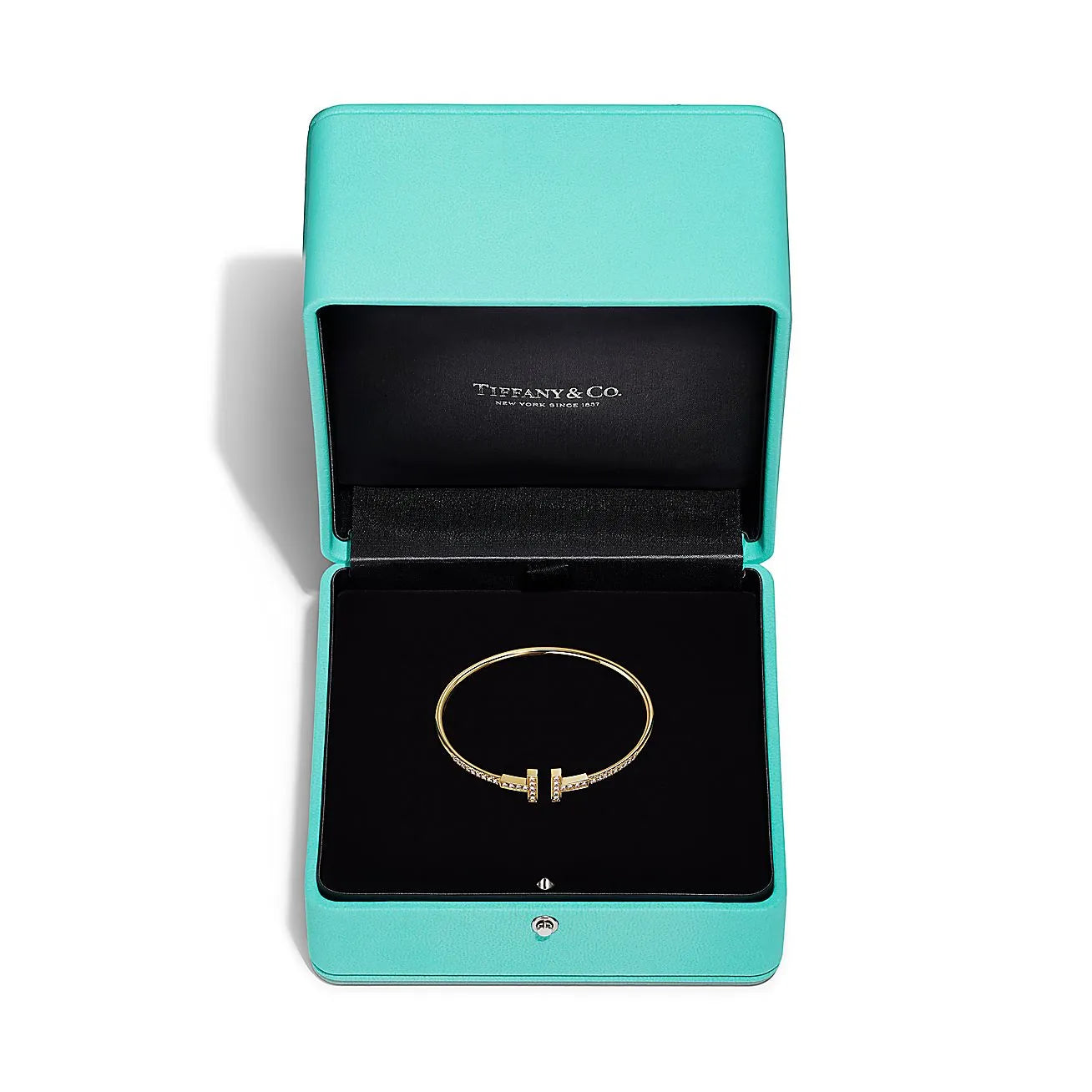 Bracelets T Pavé Diamond In Yellow Gold
