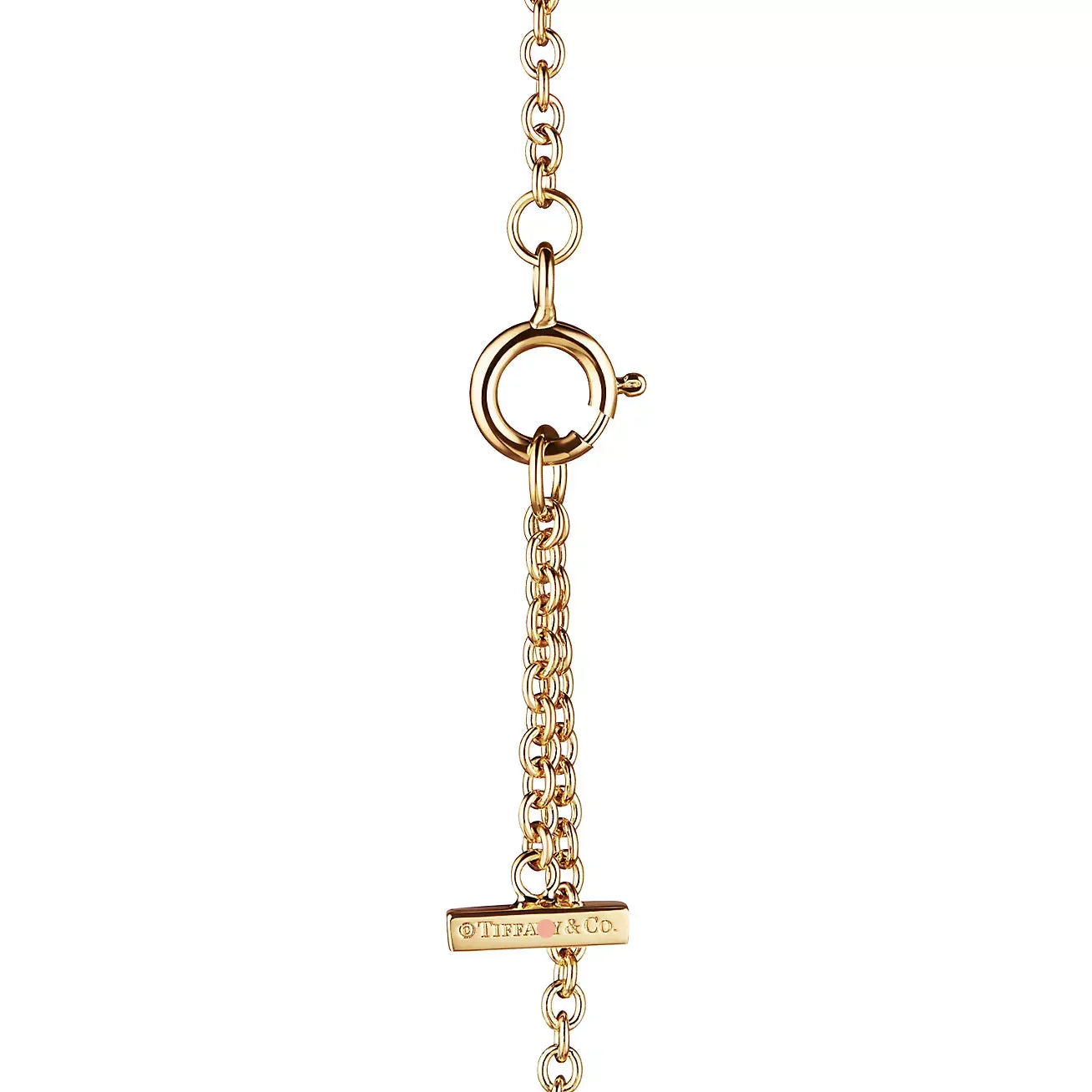 T Smile Bracelet in Yellow Gold