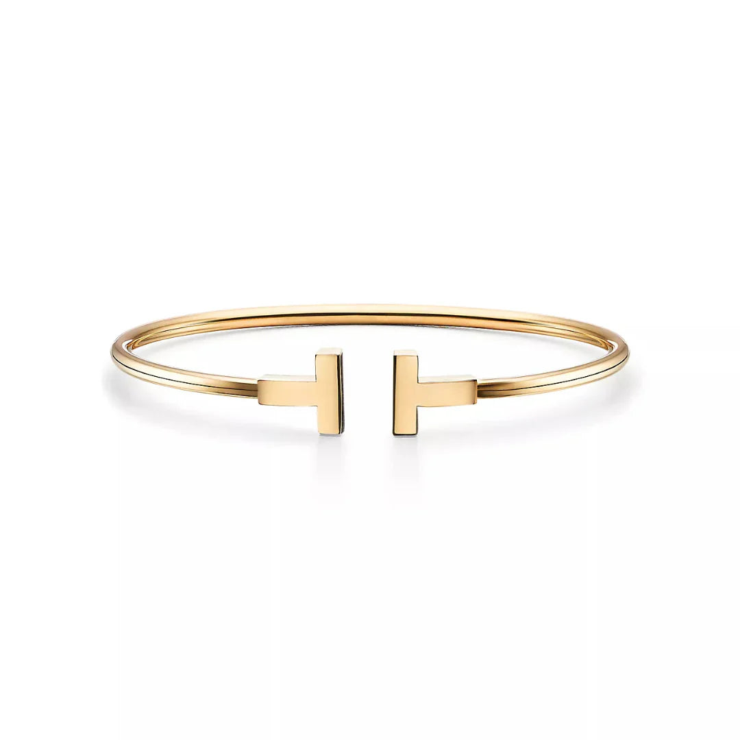 T Wire Bracelet Minimalist Women