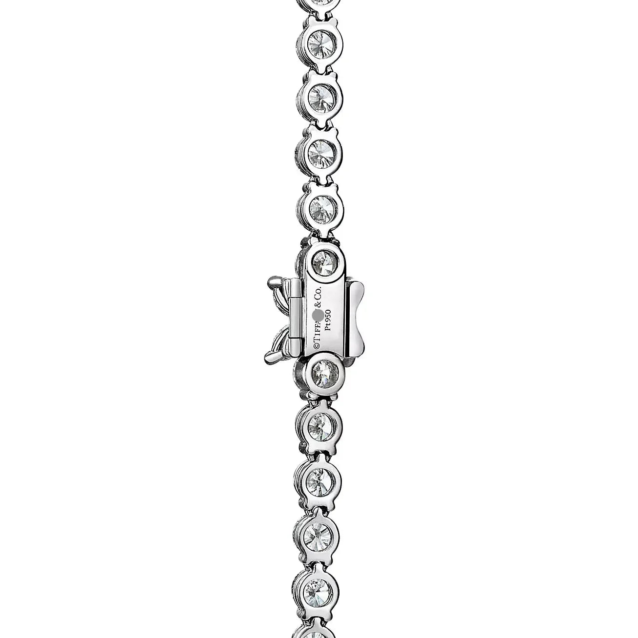Victoria Diamond Necklace in White Gold