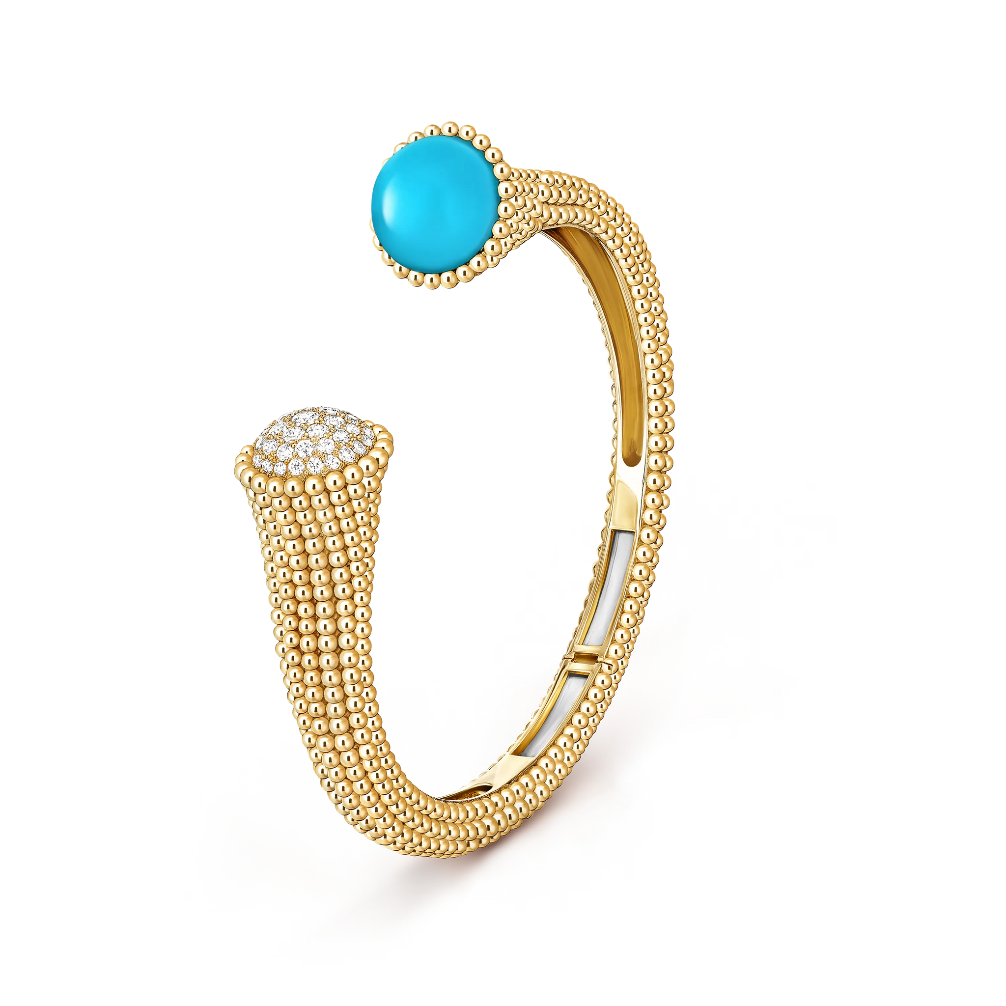 Turquoise Couleurs Bracelet Beaded Cuff