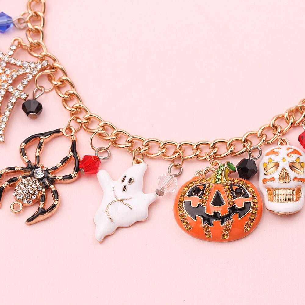 Halloween Pumpkin Bracelet